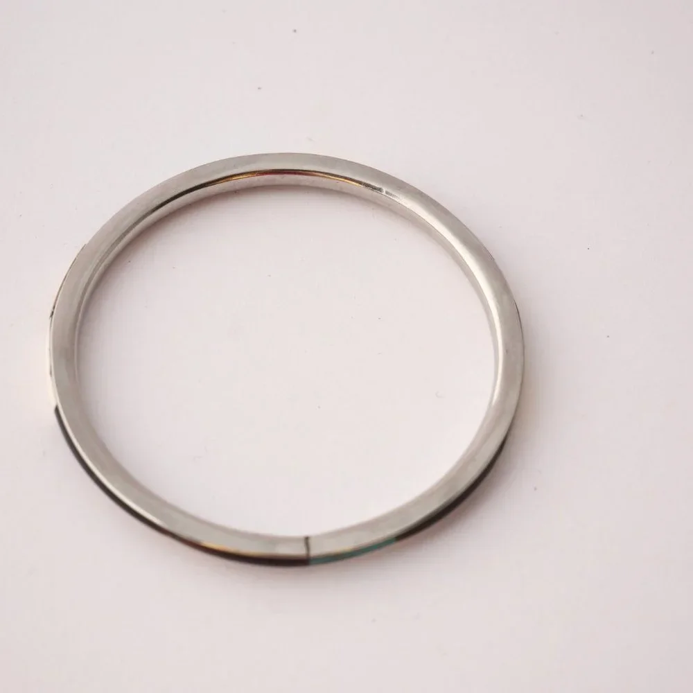 Multi-stone Inlay Bangle - Picture 5 of 5